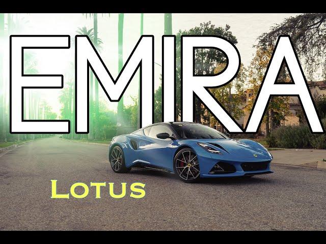 Lotus Emira - Walk around and drive