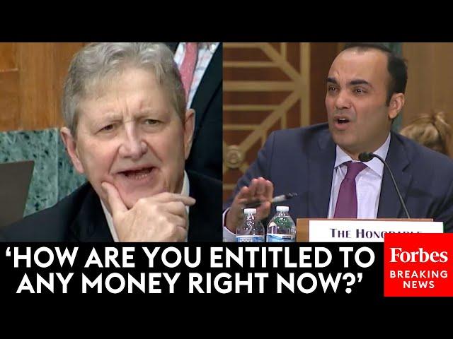 'You've Been Operating Illegally!': John Kennedy Brutally Confronts CFPB Director Rohit Chopra Over