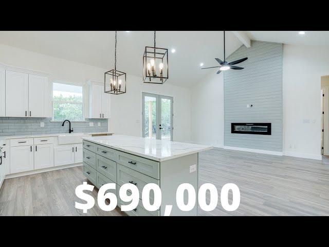 INSIDE A LUXURY NEW BUILD FOR SALE IN SPRING BRANCH, TX: 4 BED | 3.5 BATH | 2400 SQFT #luxury #house