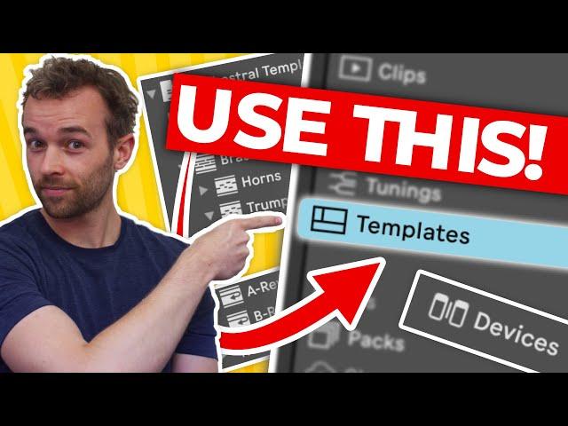 Enhance Your Workflow With Templates in Ableton