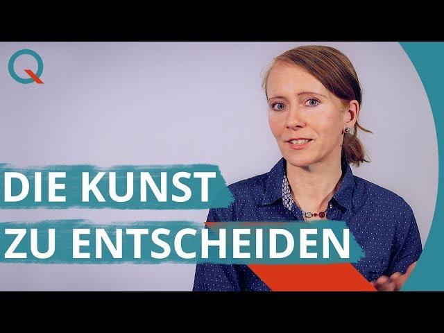 Tipps vom Karriere-Coach: Entscheidungen treffen lernen // Henrike Hüttner