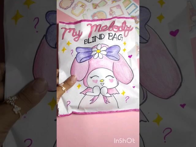 My Melody Blind Bag. Recreation of Foziya Art and craft. # Blind Bag. My Melody