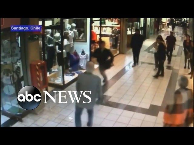 84-Year-Old Man Trips Would-Be Thief at Mall