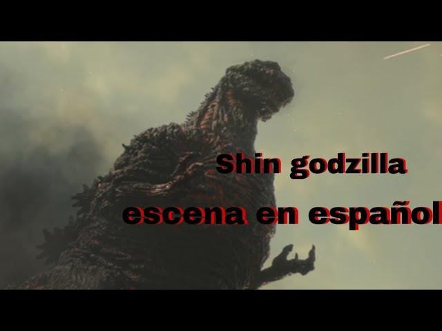 shin godzilla en español ( el ejército ataca a Godzilla )