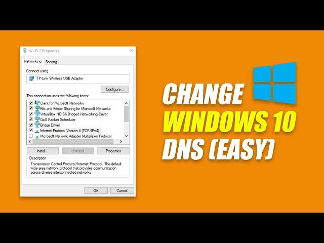 How to Change DNS in Windows 10 | FASTER loading of webpages!