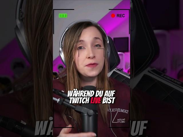 Darf man eigentlich Dualstreamen? #streamerin #livestreaming #dualstream #lunarie