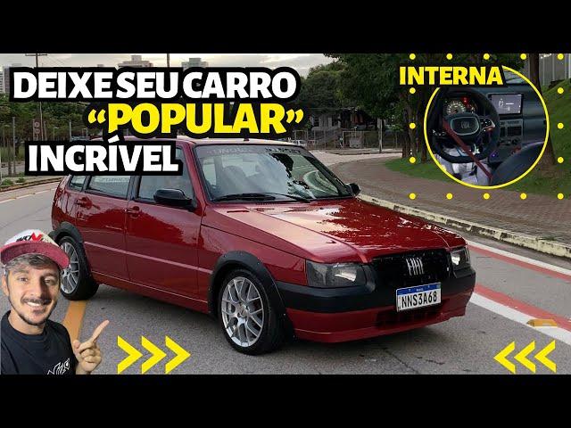 FIAT UNO TRANSFORMADO EM CARRO DE LUXO