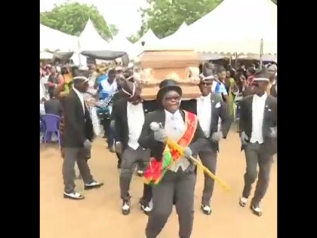 Black people dance with coffin whole video for memes