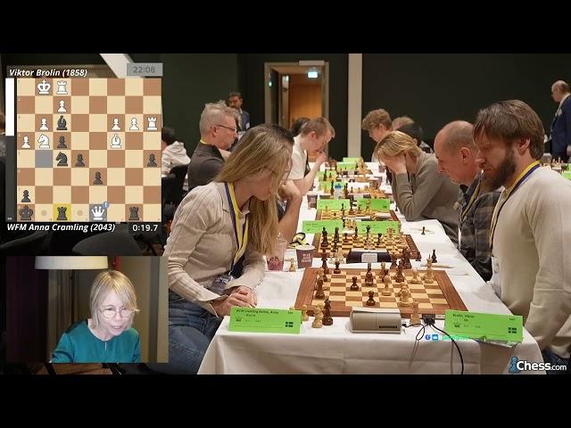 Round 4 - The Final Blunder (AnnaCramling) | Chess Highlights