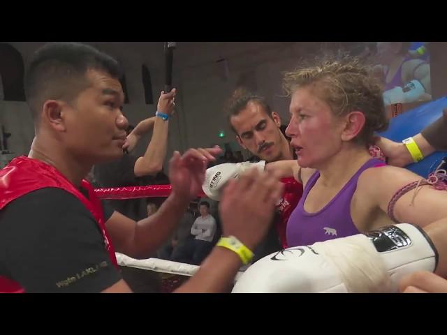 Rebellion Muaythai 13  Yolanda Schmidt Vs Daria Smith