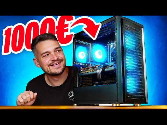 Wir BAUEN & TESTEN unseren 1000€ GAMING PC!! (2024)