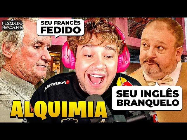 O JACQUIN BRIGOU COM O DONO INGLÊS DESSE RESTAURANTE! - React (Pesadelo na Cozinha)