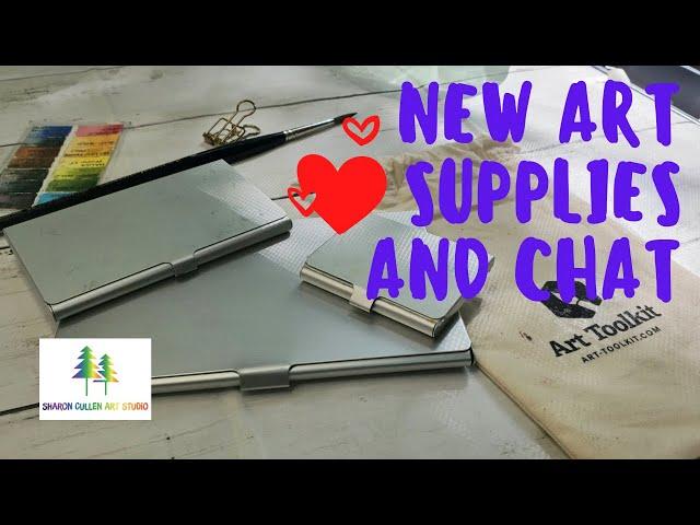 New Art Supplies and Chat