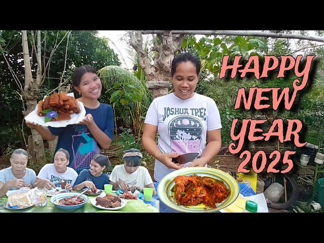 Buttered Garlic Shrimp & Bread Roll for New Year Celebrarion