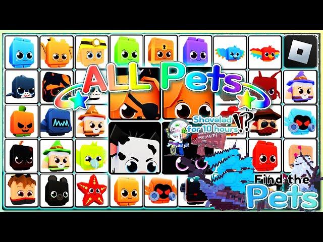 [ALL Pets]Find The PetsHow To Get ALL Badges(-1) - ROBLOX [2025]