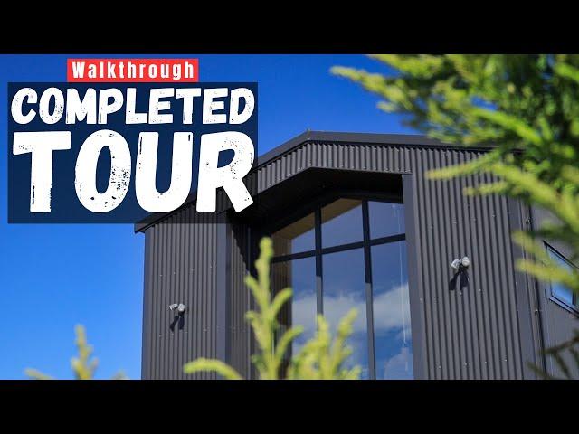 Epic Modern Coromandel Shed House - Full Tour Kitset Build