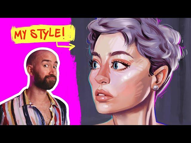 Digital Painting HACKS you NEED for Drawing Portraits in Your Style