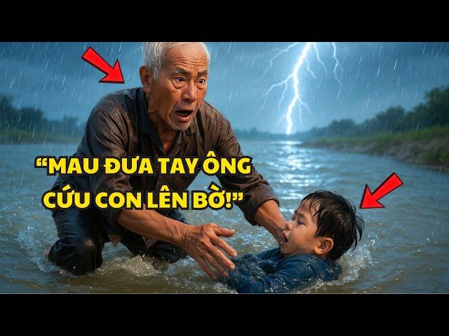 Ông Lão Đan Lưới Cứu Cậu Bé Bị Cha Dượng Vứt Xuống Sông, 20 Năm Sau Cậu Trở Lại Tìm Cha Dượng Thì...