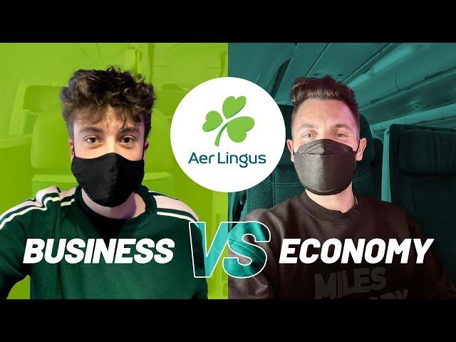 DOES IRELAND HAVE THE BEST SHORT-HAUL BUSINESS CLASS SEAT IN THE WORLD | Aer Lingus Cabin Comparison