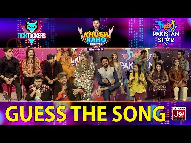 Guess The Song | Khush Raho Pakistan Season 5 | Tick Tockers Vs Pakistan Star | Faysal Quraishi