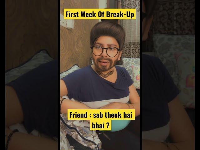 Before Breakup & After Breakup | Funny Shorts | delhiteparul #shorts #ytshorts