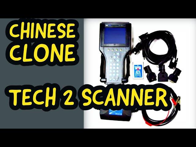 Tech2 Scanner unboxing - Clone Chinese Tech 2 scanner from eBay