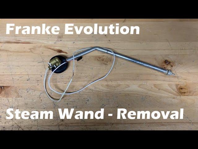 Franke Evolution Steam Wand Removal