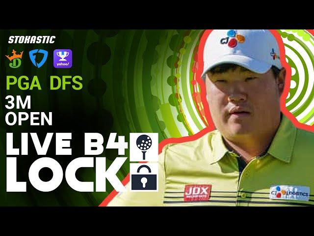 2022 3M Open Picks & PGA DFS Predictions | DraftKings Fantasy Golf | Live Before Lock