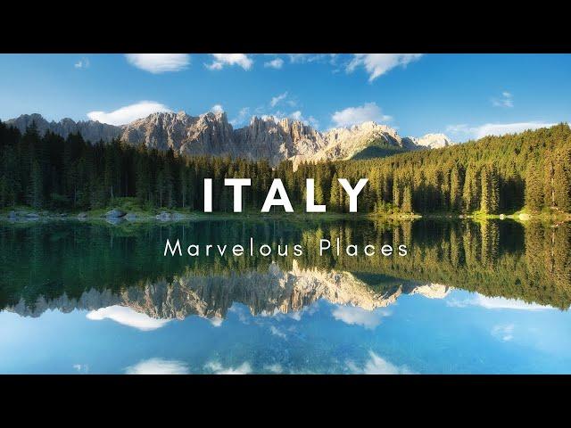 Italy's Landscapes 4K HD : A Journey of Serenity and Inspiration| Marvelous Places