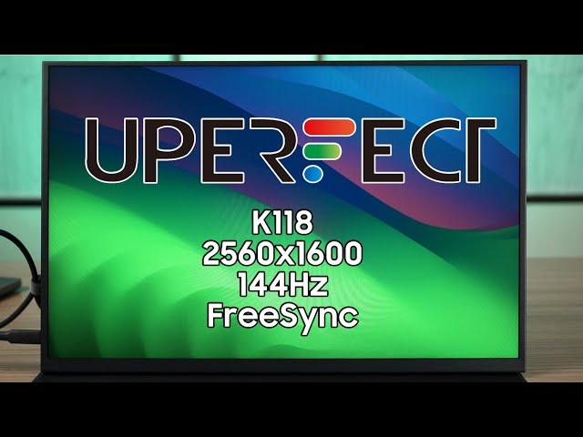 IMPRESSIVE portable gaming monitor! UPERFECT K118 review!