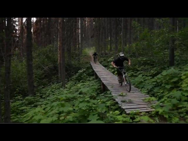 Huckin Eh - Mountain Biking on the Bluff Trails in Smithers