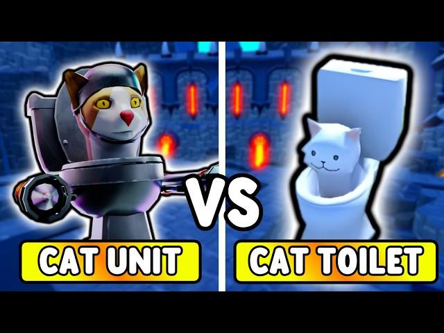 EVERY NEW TOILET VS THEMSELVES... (Toilet Tower Defense)