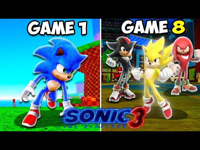 I Played EVERY Official Sonic Movie 3 Game...