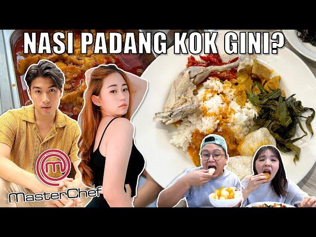 NASI PADANG TOP4 MASTERCHEF & GAMER CANTIK, MENUNYA KOK GINI? RINDU RASA by CHEF VICTOR & LUANLUAN!