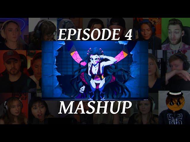 THE FIGHT STARTS! Demon Slayer Season 2 Episode 4 | Reaction Mashup | Byte