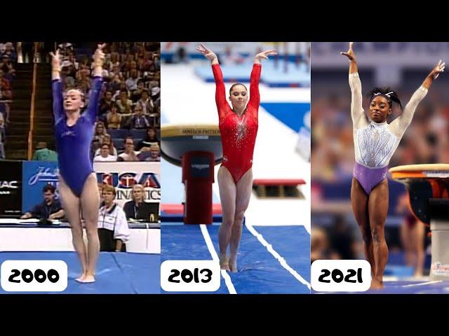 All Highest Score Vault Performance  U.S. Gymnastics National Championships 2000-2022