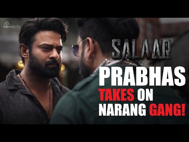 PRABHAS STANDS TALL AGAINST NARANG!  | Salaar Movie Scene | Hombale Films