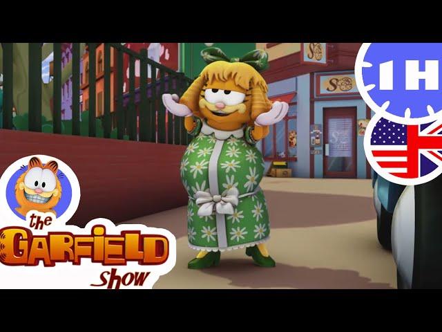  Garfield disguises himself as a lady ! ‍️ Compilation of funny episodes