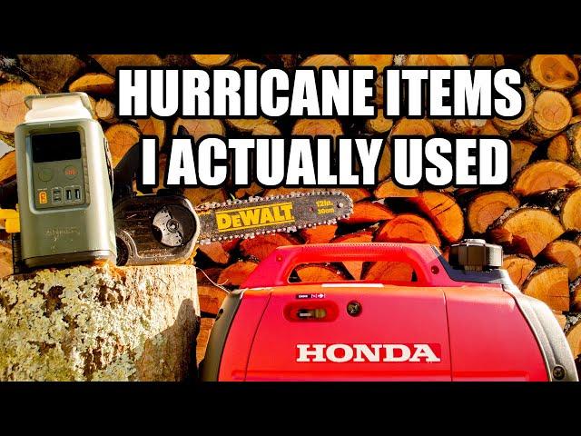 Hurricane Helene: My Most used Gear: 6 Days Without Power