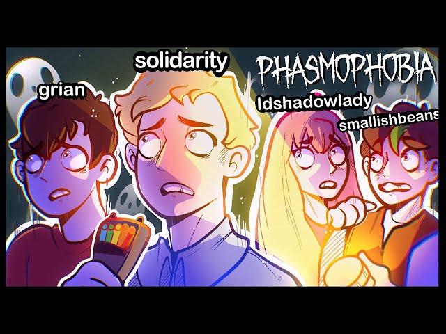 I Played EVEN MORE Phasmophobia And This Happened.. | Ft. Grian, LDShadowLady & Smallishbeans
