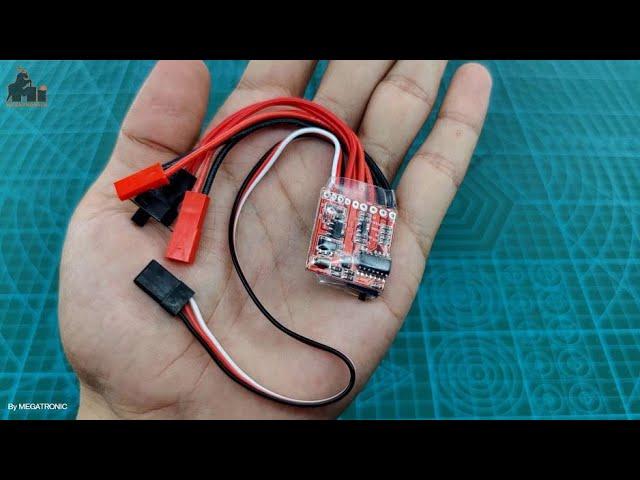 30ABESC-Q170F4A | 30A esc bidirectional Brushed ESC Electric Speed Controller