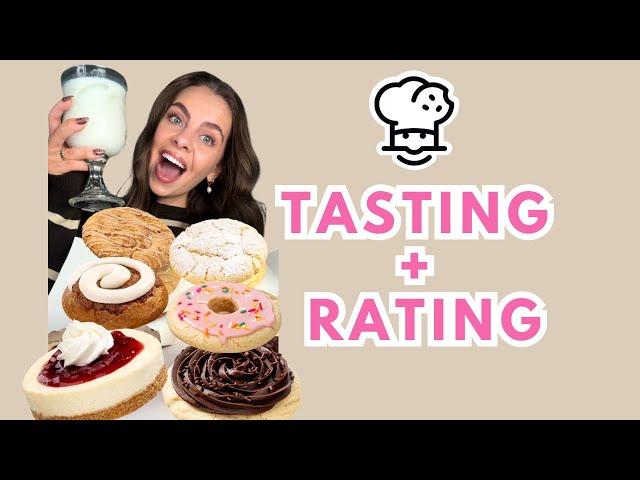 5 Minute Taste Test + Review  NOV. 11-16 CRUMBL COOKIES