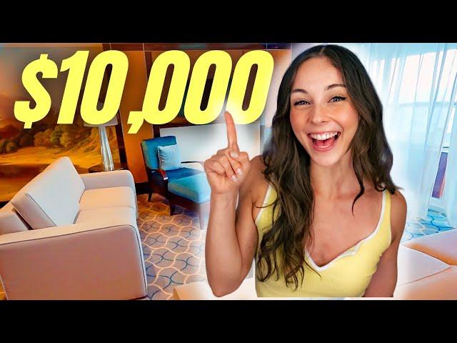 What $10,000 Gets on a Cruise Ship | Royal Suite Tour on Liberty of the Seas