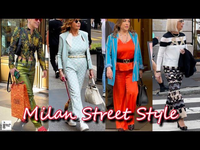 Italian Spring Street Style | Milan Fashion Walk 2024 & Spring Outfit Ideas | Sidewalk Milan