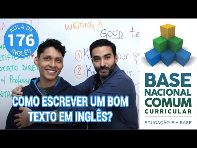 AULA DE INGLÊS Como organizar ideias para um texto em inglês BNCC