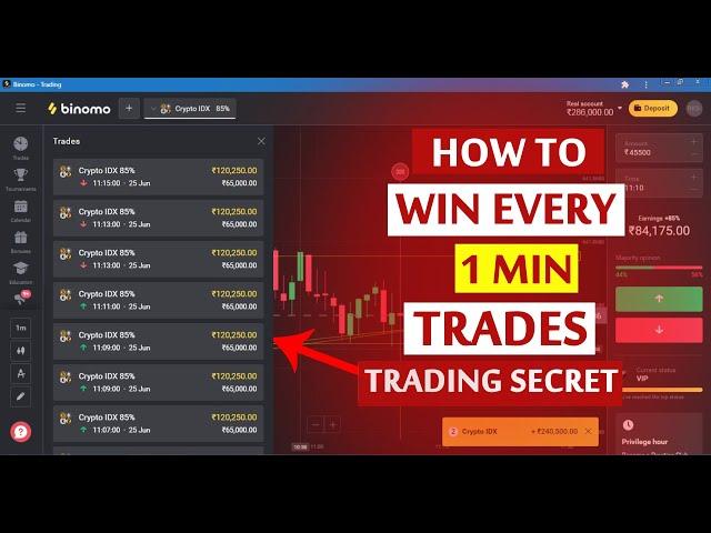 5 LACK+LIVE TRADING | Binomo I Price action premium course I How to Win every 1min trades Strategy