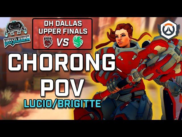 [CH0R0NG POV] Crazy Raccoon vs Team Falcons - Upper Finals - DH Dallas OWCS