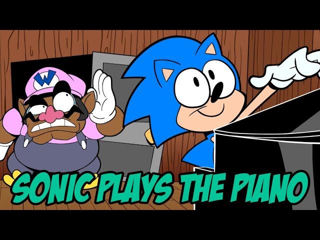 Sonic Plays The Piano