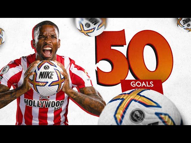 Ivan Toney hits 50 goals for Brentford  | IT50