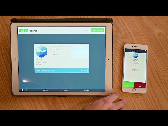 Duo Security demonstrates Two-Factor Authentication